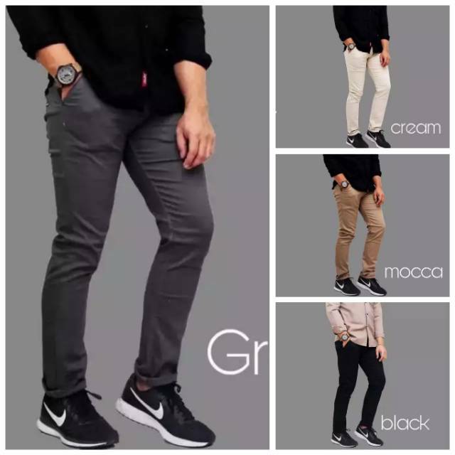  Celana  Panjang Pria Chino  Cino Terlaris Shopee Indonesia