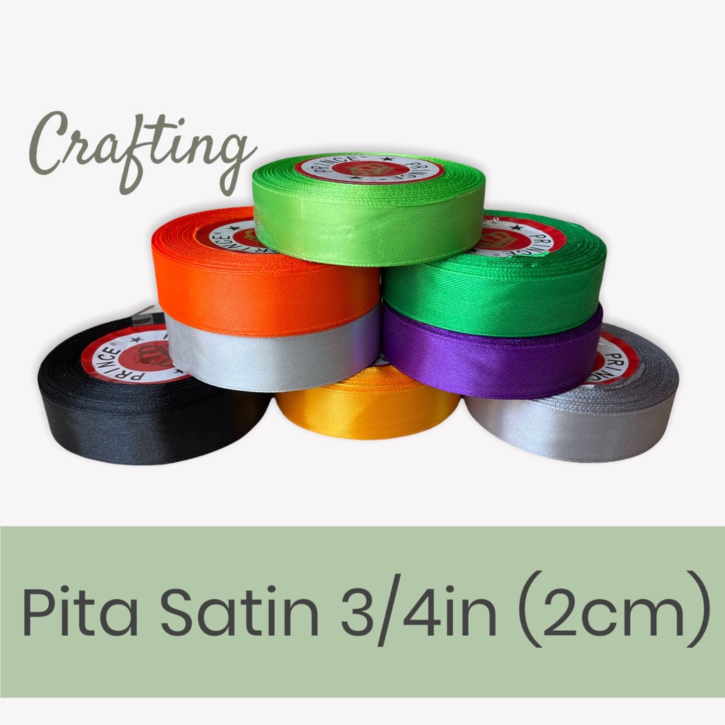 Pita Satin Ukuran 3/4 inch