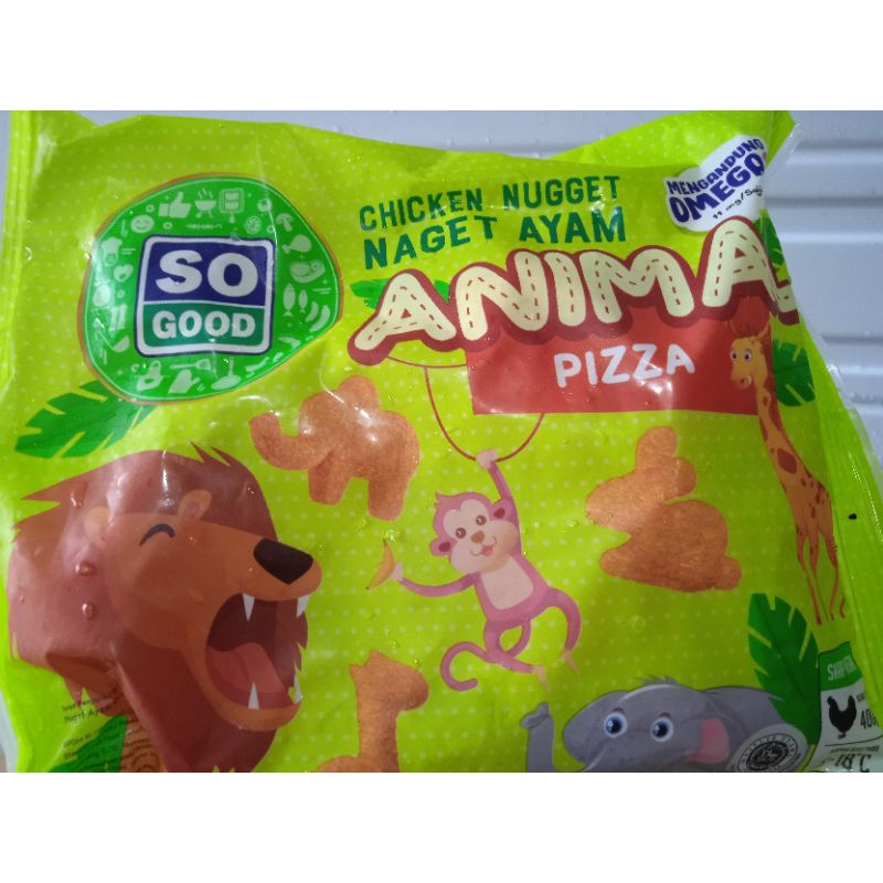 

So Good Chicken Nugget Animal Pizza