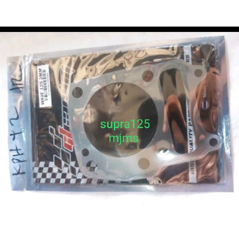 paking blok seher bawah almunium untuk kharisma dan Supra 125 paking blok almunium 1mm dan 2mm