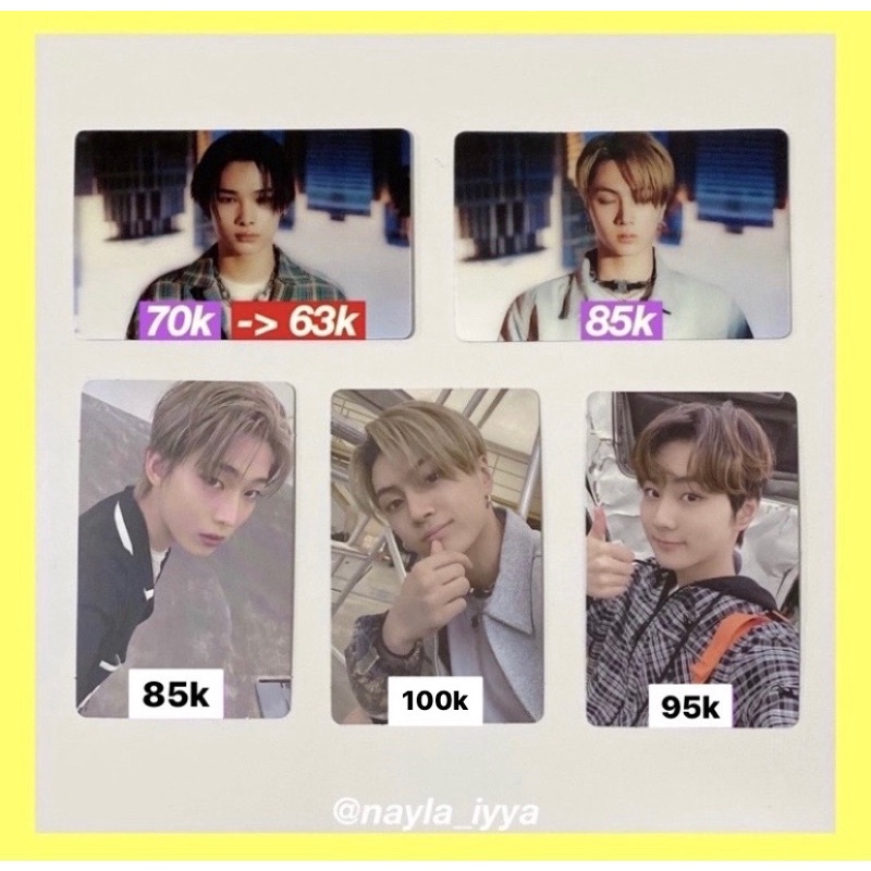 PHOTOCARD ENHYPEN BORDER CARNIVAL PC ENHYPEN BDC MURAH PC JAY JUNGWON SUNOO NIKI