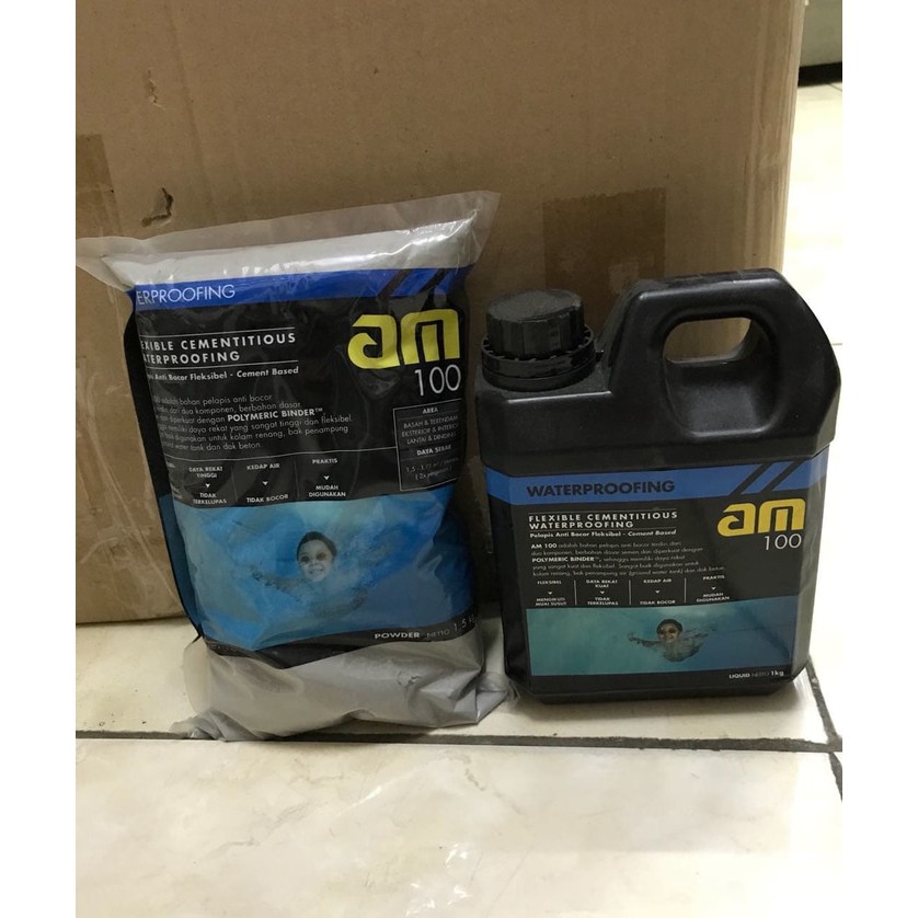 GARANSI (NCIS) PROMO AM 100 2,5 KG (SEMEN 1,5 KG + CAIRAN 1 KG) WATERPROOFING