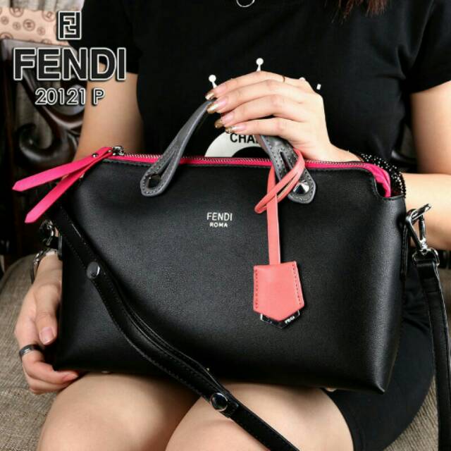 RESTOCK New FENDI By The Way Satchel Hardware Silver like Ori leather 10121P#.