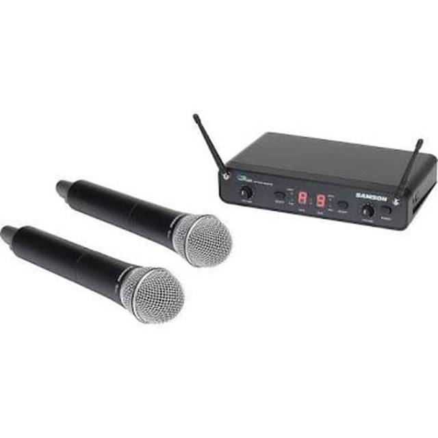 Mic wireless | Wireless Microphone | Microphone Wireless SAMSON CONCERT 288 (Dual Handheld)