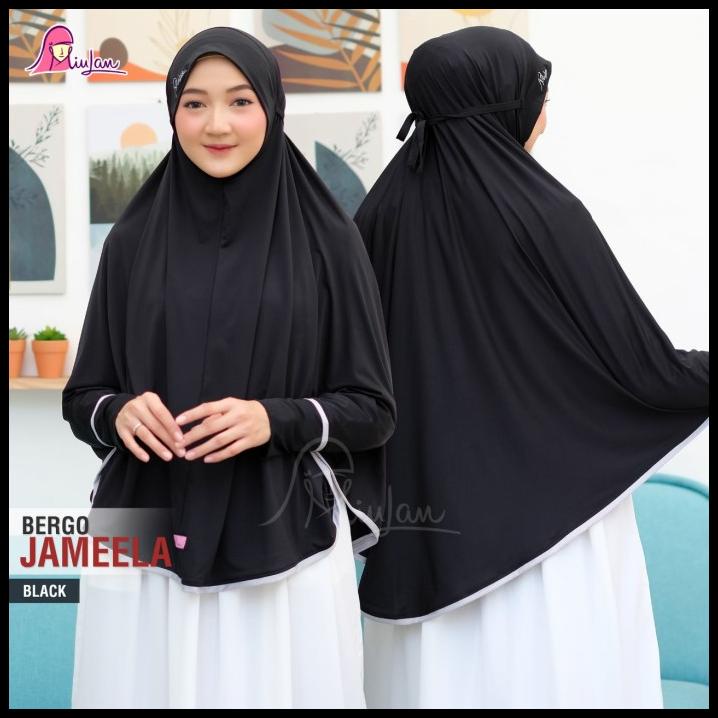 Jilbab Dewasa Jumbo Bergo Lengan Bergo Jameela Miulan