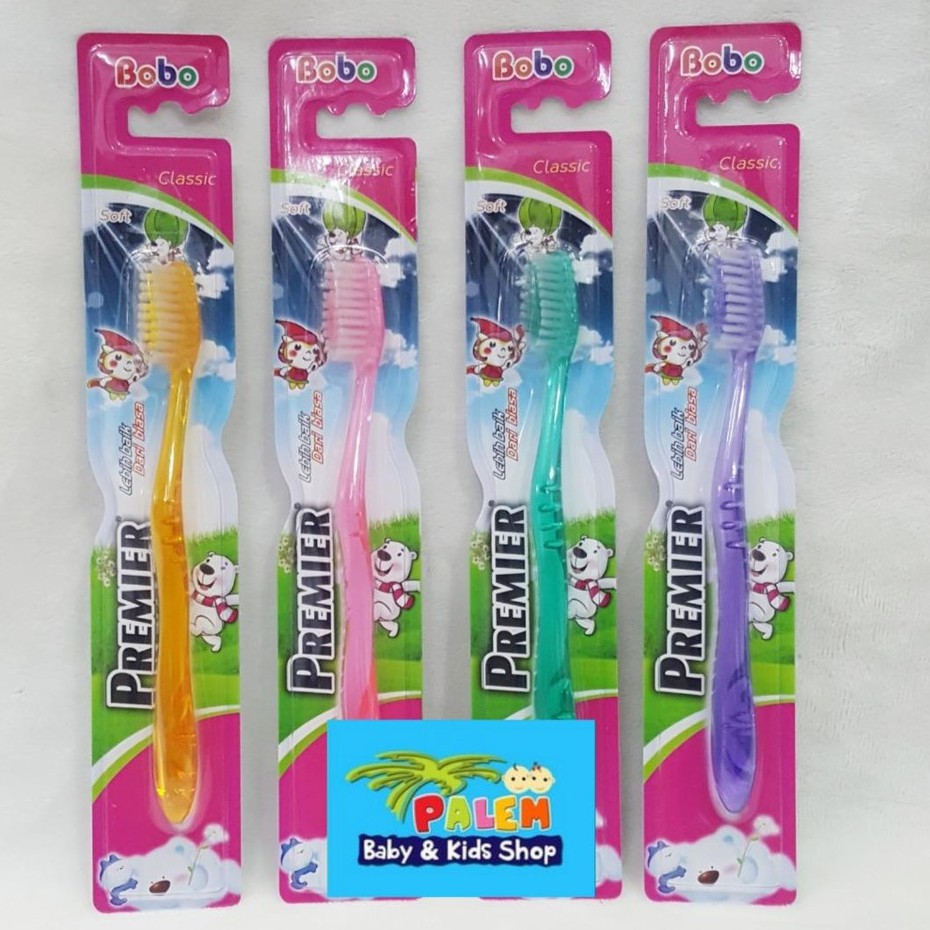 Premier Bobo Classic Toothbrush / Sikat Gigi Premier Bobo 8855