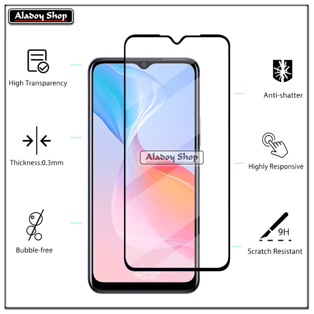 Tempered Glass VIVO Y21S / Y33S ( 2021 ) Ani Gores Layar Screen Protector