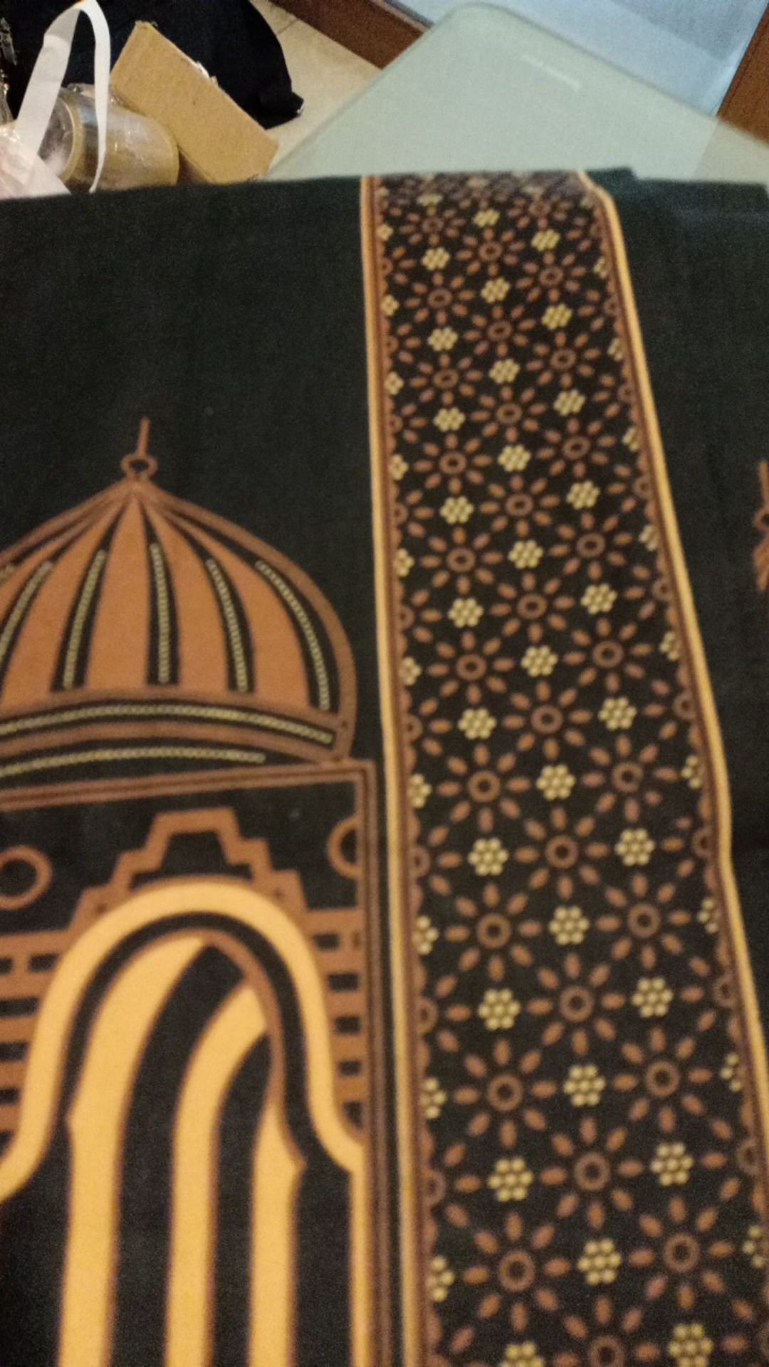 Sajadah Batik Solo Katun Lapis Blaco Murah Soga Grosir