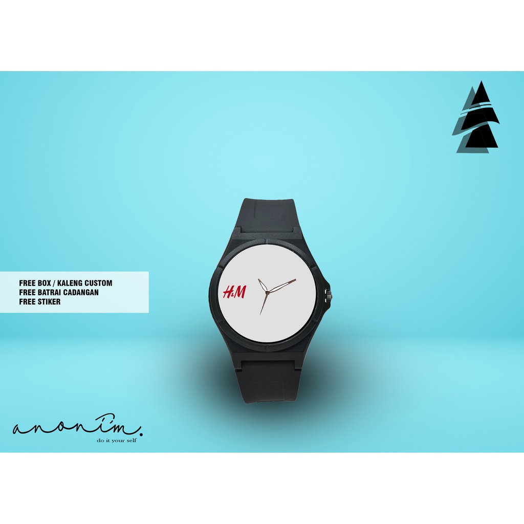 H&amp;M HNM WATCH Jam Tangan H&amp;m Hecenem  Jam Tangan Custom Distro Premium