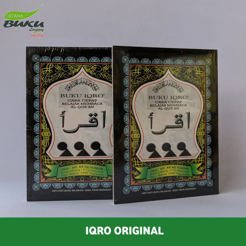 IQRO ORIGINAL - CARA CEPAT PANDAI MEMBACA ALQURAN