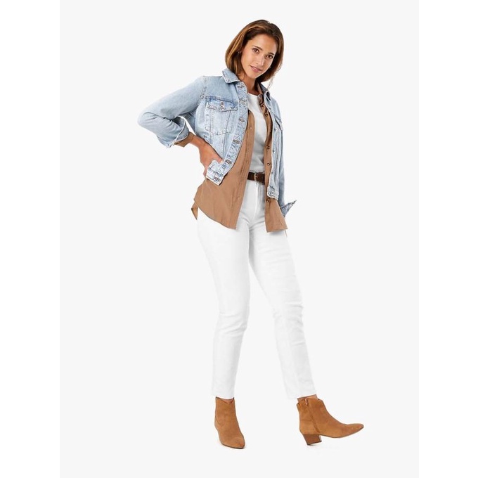 MARKS & SPENCER - Celana Jeans Wanita - Sienna Straight Leg Jeans