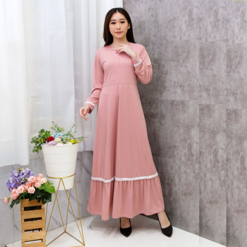 PROMO GAMIS TERBARU/GAMIS ELENA FIT TO L