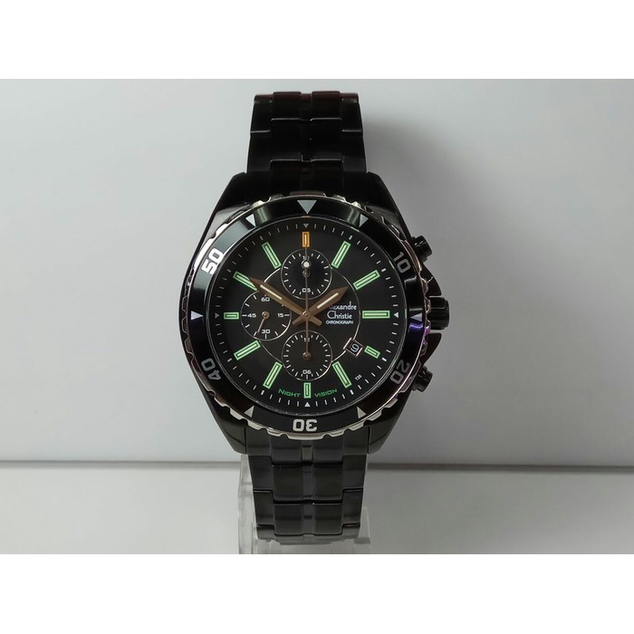 JAM TANGAN PRIA ALEXANDRE CHRISTIE NIGHT VISION ORIGINAL AC 9214 NMC BIPBA TERMURAH
