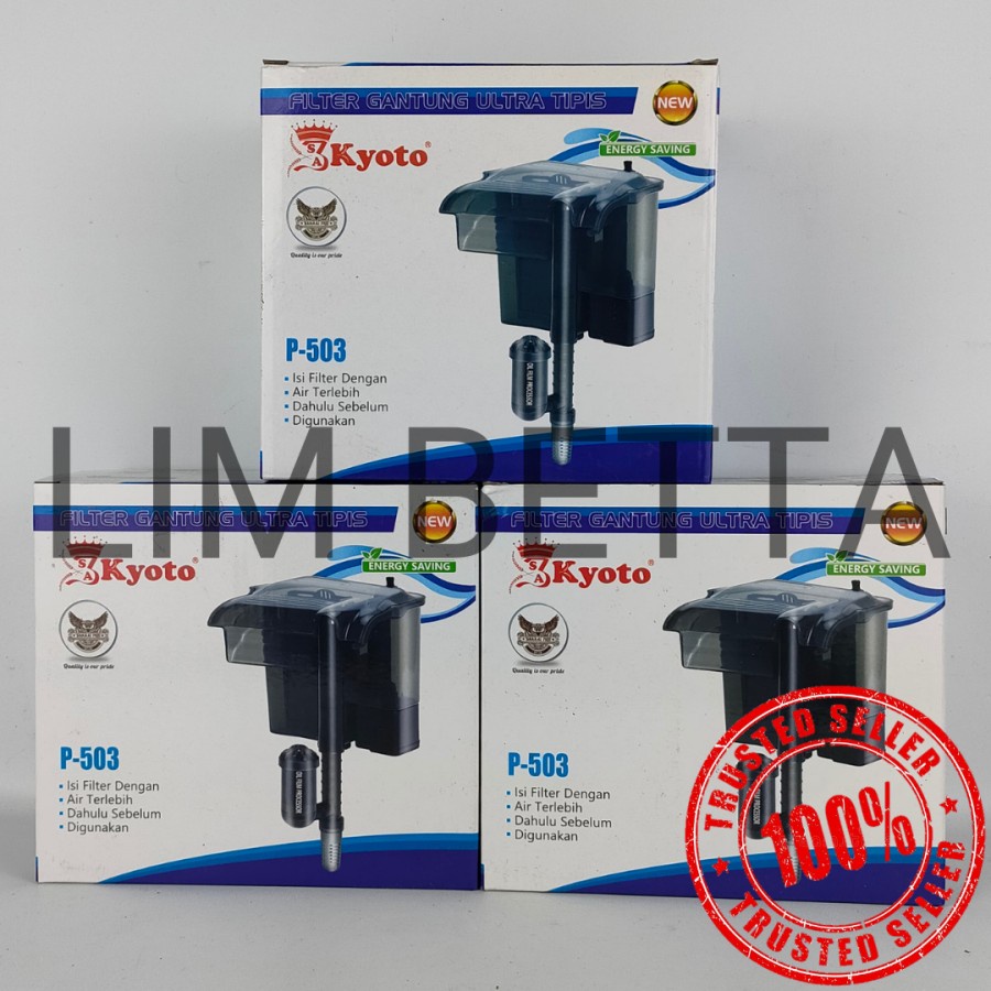 Hanging Filter 503 + Skimmer / Fiter Gantung 503