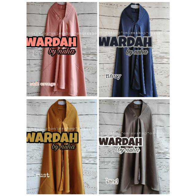 Khimar Jumbo Syari Wardah by Nuha