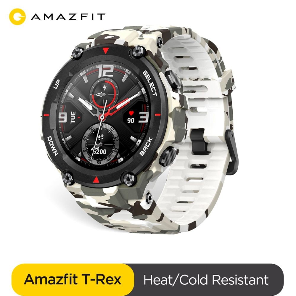 Amazfit T-rex Smartwatch AMOLED with GPS - Amazfit TREX Smart watch