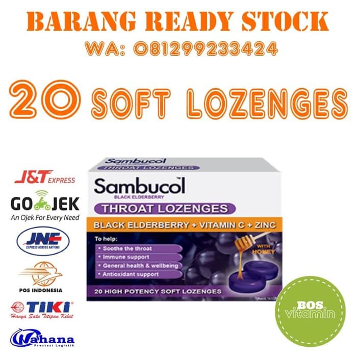 

Sambucol Throat Lozenges 20s - MMD1567
