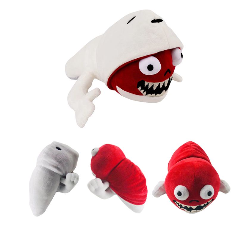 【New！】Siren Head Series Bridge Worm Plush Toys Reversible Stuffed Animal Dolls Gifts