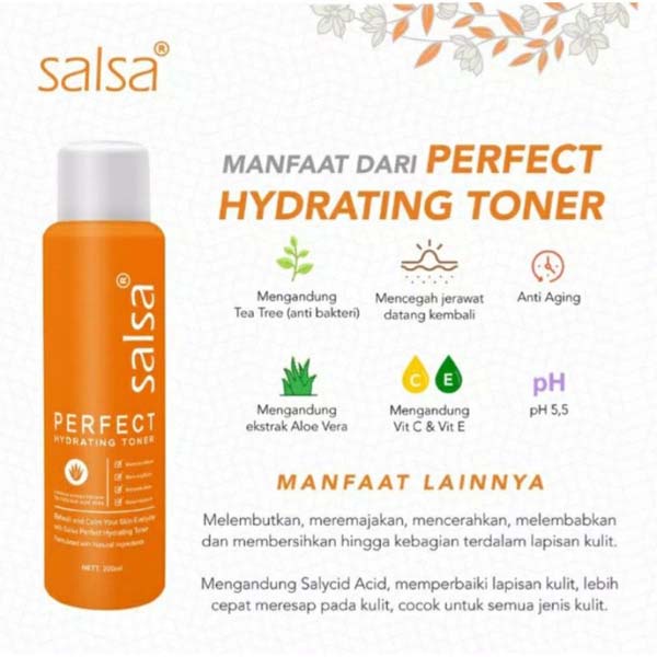 SALSA New Perfect Hydrating Toner - (untuk Semua Jenis Kulit)_Cerianti