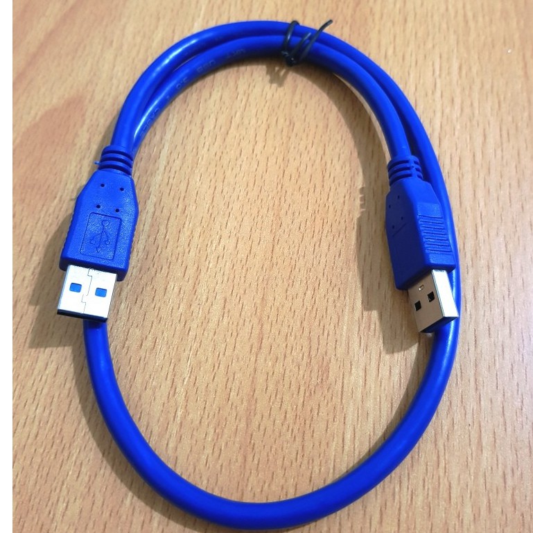 KABEL USB 3.0 MALE TO MALE 60CM HIGH QUALITY / AM AM VERSI 3.0 60 CM