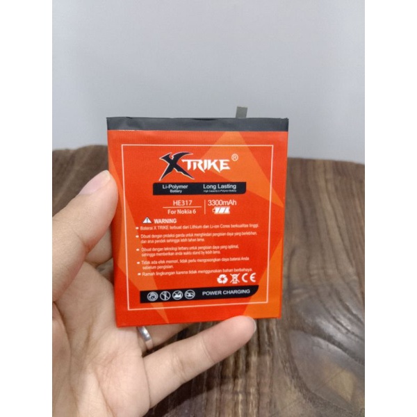 BATRE DOUBLE POWER XTRIKE NOKIA 6