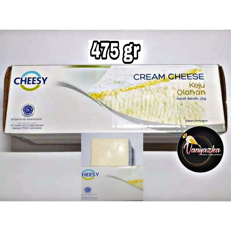 

Cream/Krim Cheese/Keju Cheesy 475gr