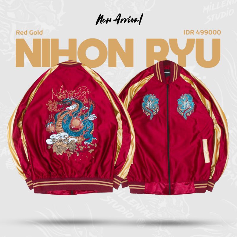 Sukajan Phoenix Black Bushido Raijin Koi Gyorui Kitsune Sukajan Murayama High & Low