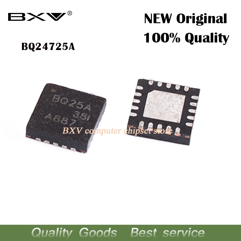 3pcs chip laptop BQ25A BQ24725A BQ24725ARGRR QFN