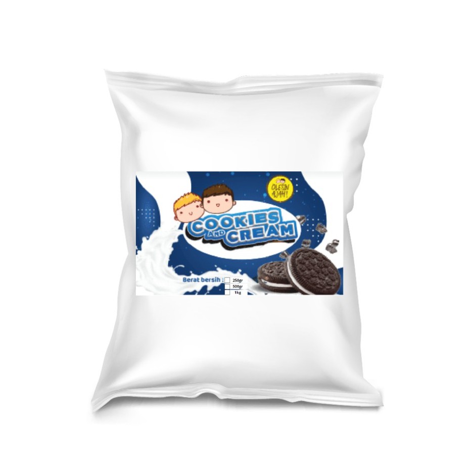 

Flash Sale - Selai Cookies And Cream 1000Gr / 1Kg