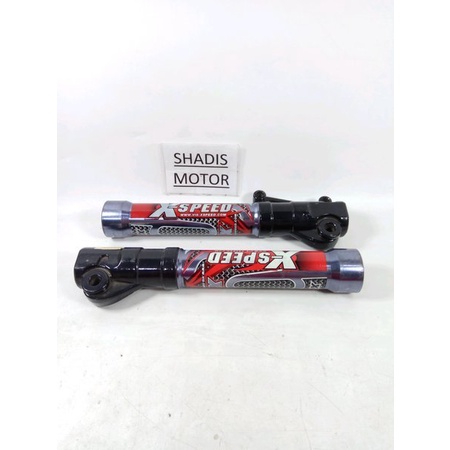 Bottom Shock Depan Motor Mio Merk X Speed Warna Black Tabung Shock