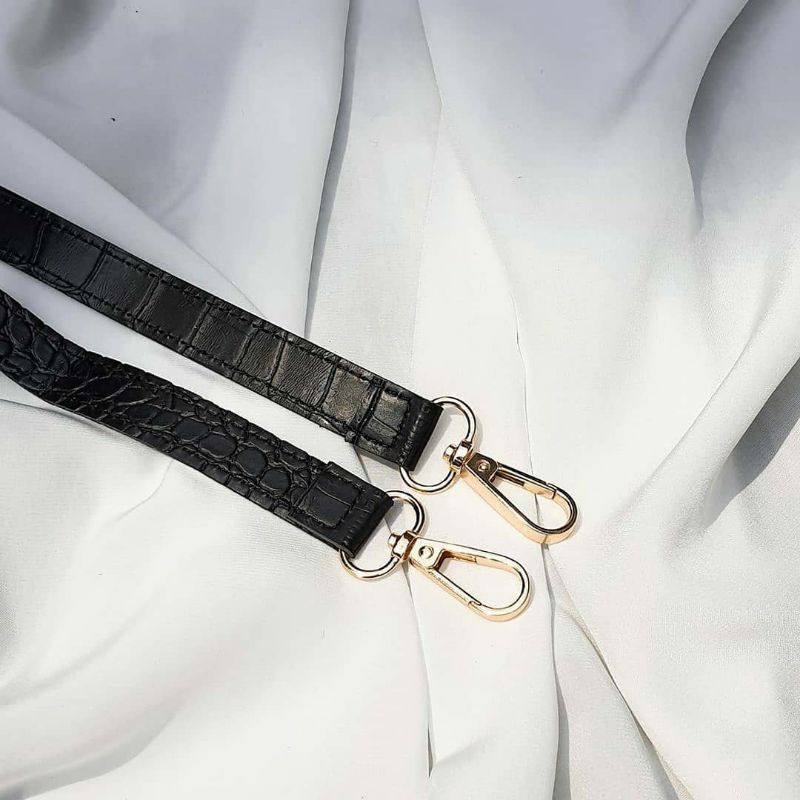 LUXTHER - MIZU BAG CROCO DOFF HANDLE + STRAP (SELEMPANG) KOREAN STYLE