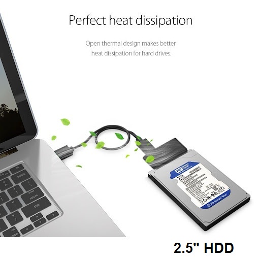 ORICO 20UTS USB 3.0 to Sata 2,5 inch HDD Adapter Kit