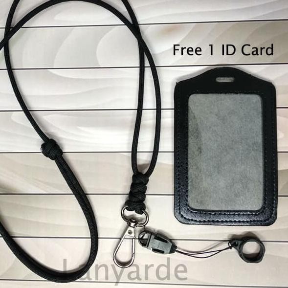 

♡ Lanyard Multifungsi Premium Gantungan Leher ID Card Cantelan Free ID ♦