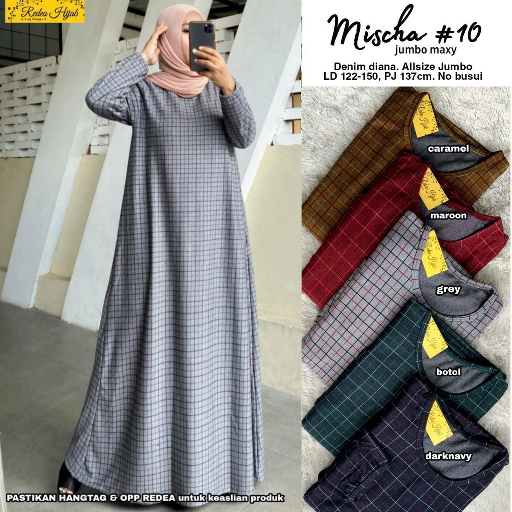 Jumbo)Baju Gamis Wanita Muslim Terbaru 2021 Motif Daun Model Payung Ukuran All Size S19