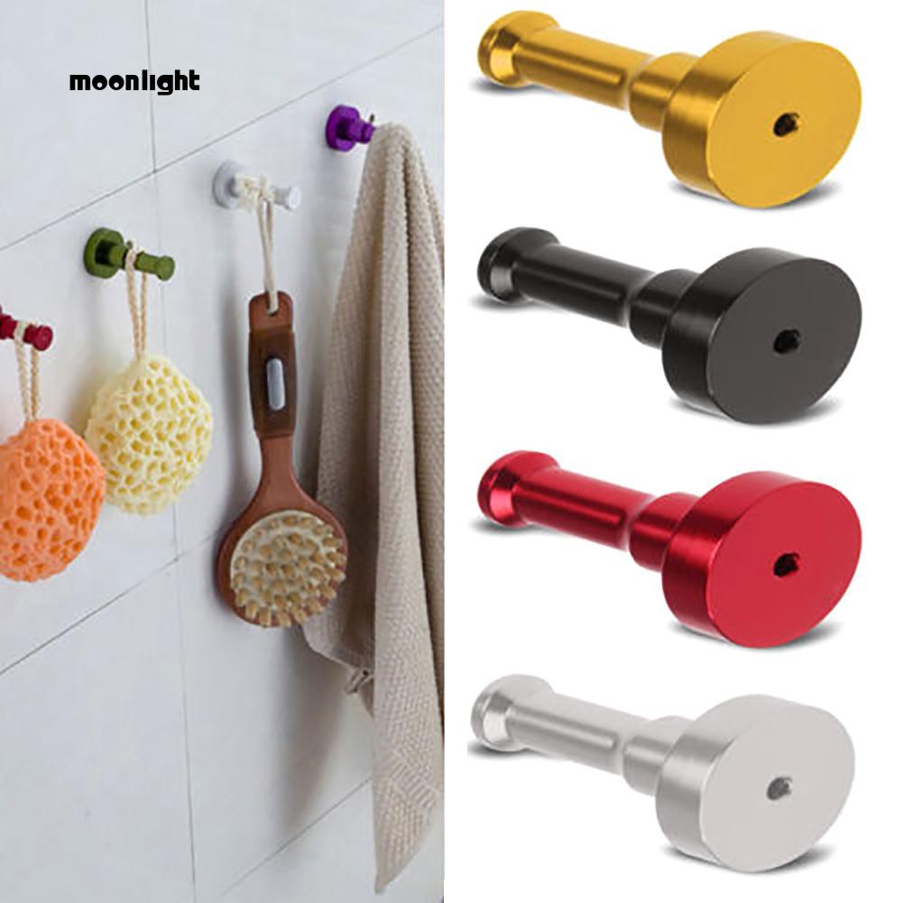 Mlst Metallic Wall Hook Bathroom Door Clothes Hat Bag Diy Towel