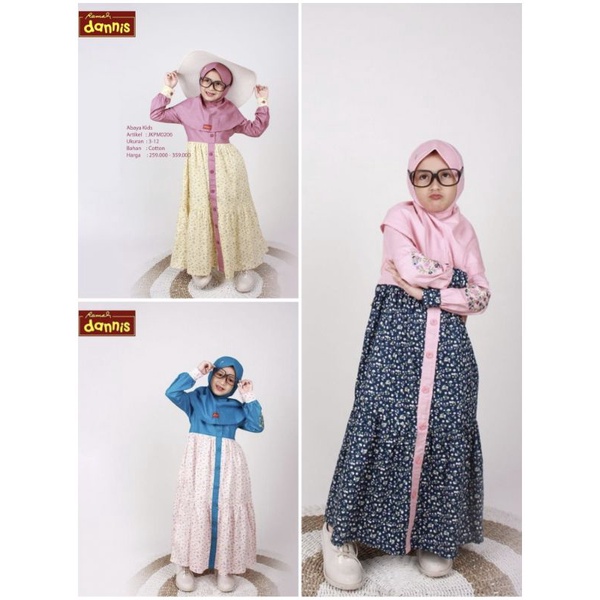 Dannis anak terbaru/Gamis dannis anak