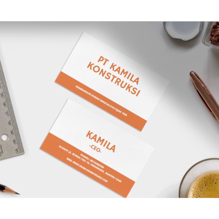 Jasa Desain Kartu Nama