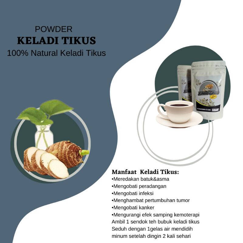 

keladi/keladi tikus/bubuk keladi tikus 50gr