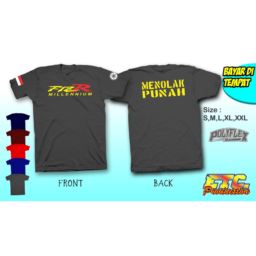 Kaos Motor Yamaha Fiz R milenium