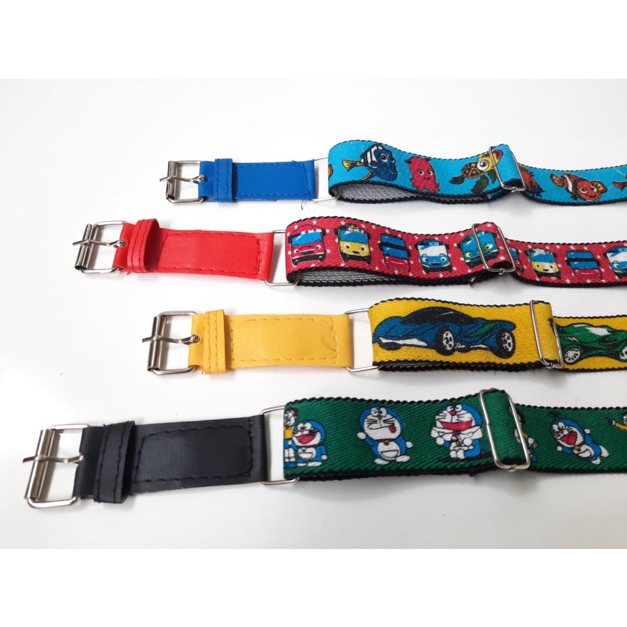 Ikat Pinggang anak / Sabuk Fashion cewe cowok Karet molor elastis/ ikat pingang karakter kartun/ sabuk anak-anak lucu