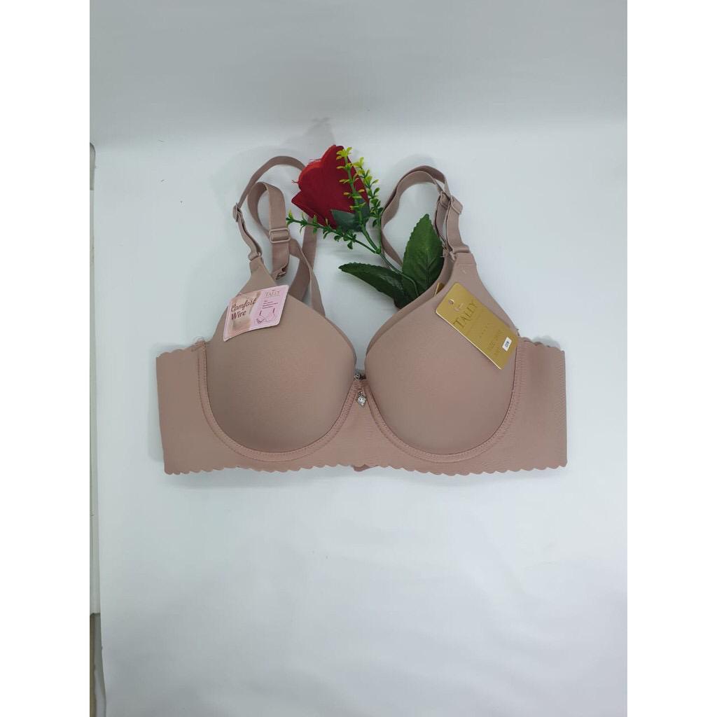 NEW ! BH BRA TALLY 006 TALLY SEAMLESS BRA BUSA TIPIS DENGAN KAWAT DAN CUP BESAR CUP C BASIC COLLECTION  - MODEL TALI GERIGI SEAMLESS - BAHAN SEAMLES SUPER LEMBUT - TOP TALLY 006 BH KAWAT BUSA TIPIS SAYAP SEAMLES CUP BESAR  - ARA98STORE