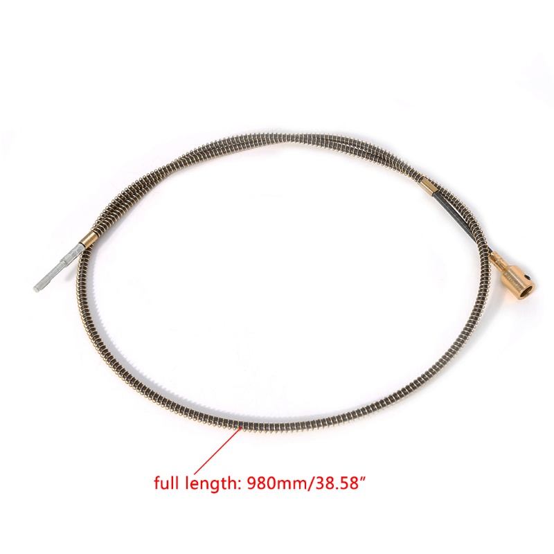 Mary Kabel Spiral 98cm Tipe Pin Bahan Metal Untuk Dremel Rotary Grinder Flexible Shaft