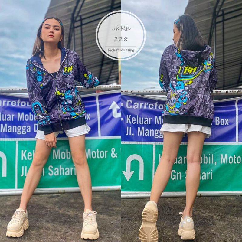 JAKET RACING HELL JKRH.228 ORIGINAL