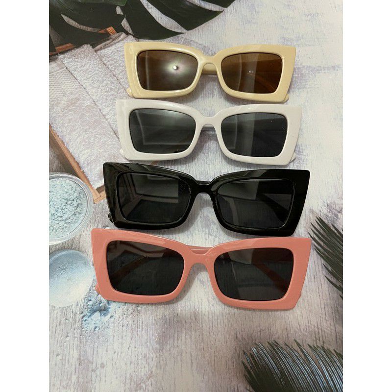 kacamata kotak awkarin kacamata fashion kacamata hitam kacamata gaya kekinian kacamata tiktok selebg