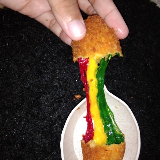 RAINBOW CHEESE STICK STICK KEJU PELANGI STIK MOZARELLA