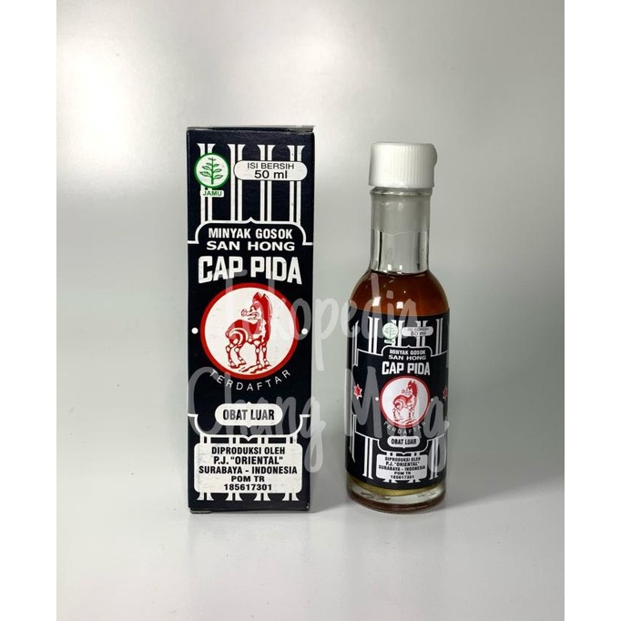 .........] Minyak Gosok San Hong 50 ml / Minyak San Hong Cap Pida