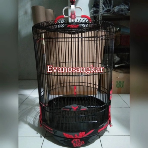 Jual onderdil kandang burung murai no 2  tebok PVC merek RADJA 3D warna m Berkualitas