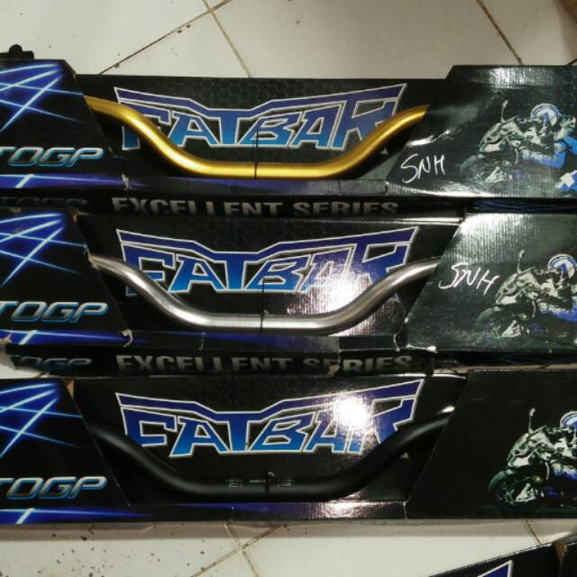 STANG FATBAR plus RAISER UNTUK SEMUA JENIS MOTOR