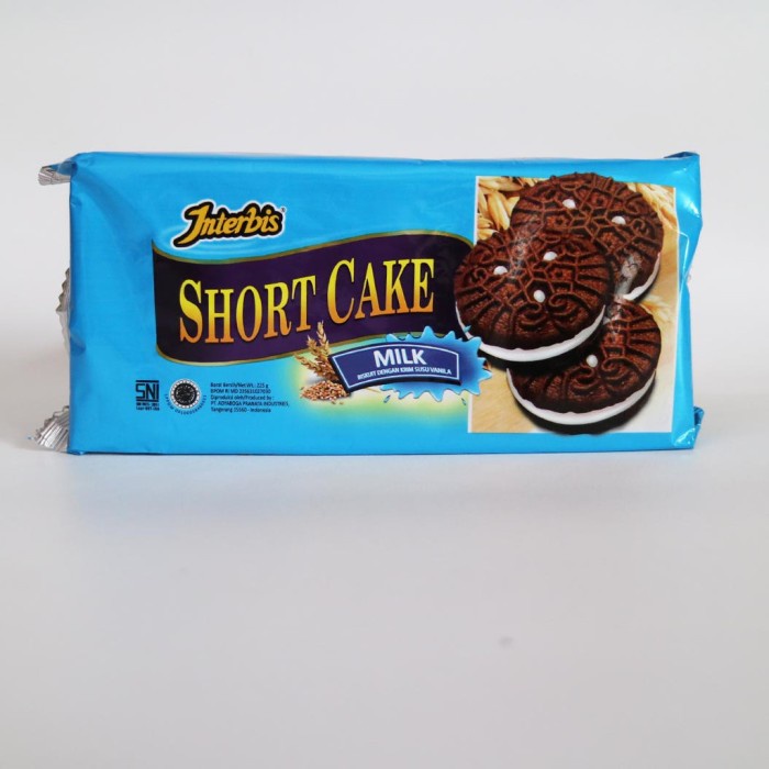 

INTERBIS SHORT CAKE MILK 225g