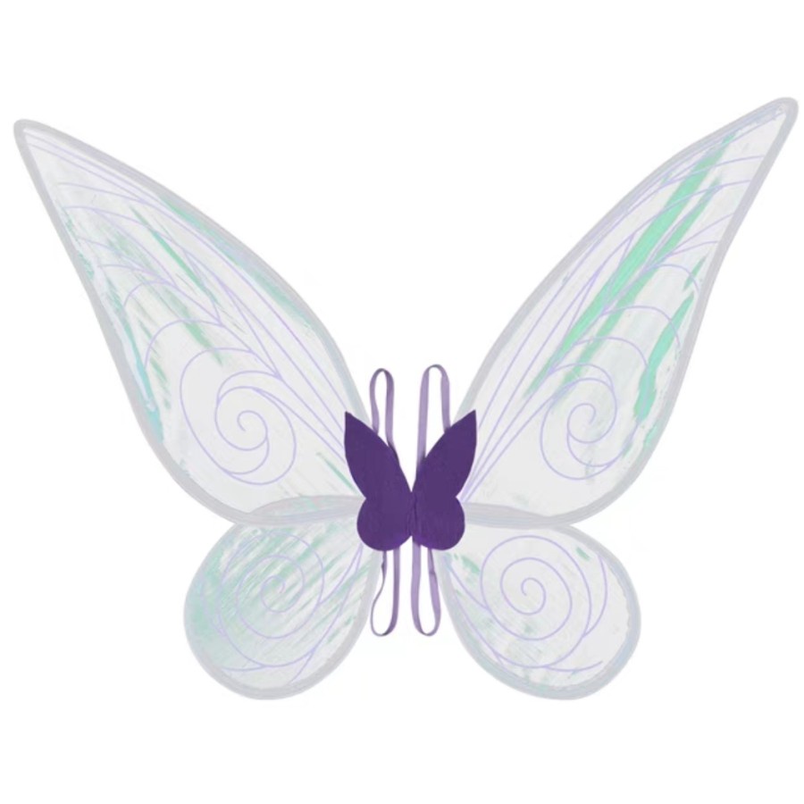 Elf Wing Clear Swirl Fairy Wings Sayap Peri anak transparan